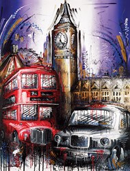 Playing for Time by Samantha Ellis - Hand Finished Limited Edition on Canvas sized 22x29 inches. Available from Whitewall Galleries